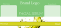 Facial Serum Printed Labels