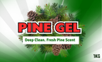 Pine Gel Cleaner Printed Label – Classic Design