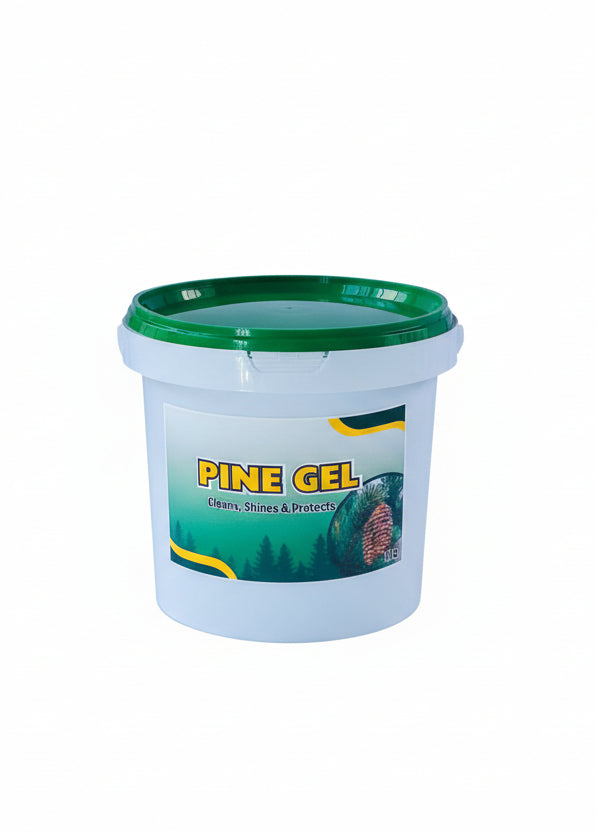 Pine Gel Cleaner Printed Label – Minimal Design