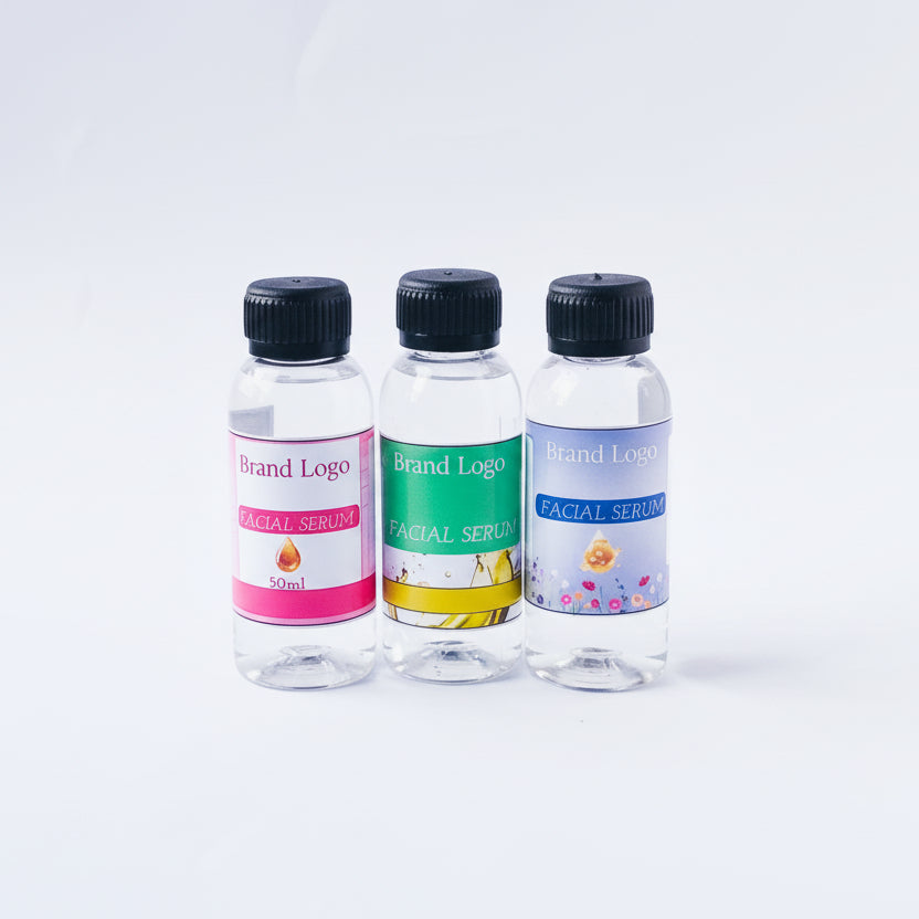 Facial Serum Printed Labels