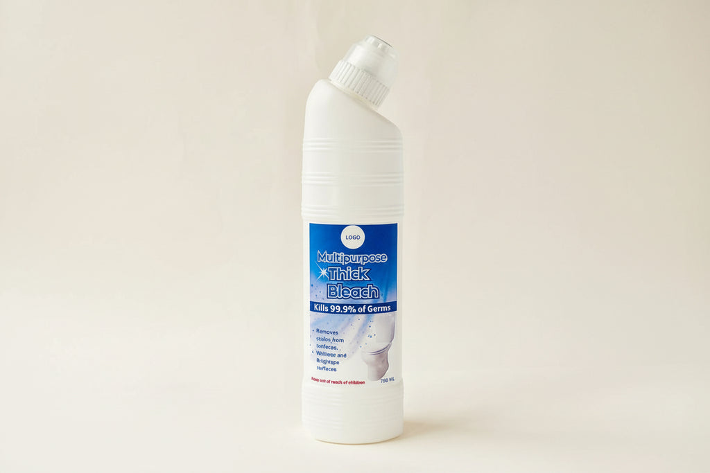 Thick Bleach Printed Label (750ml ) – Classic Design
