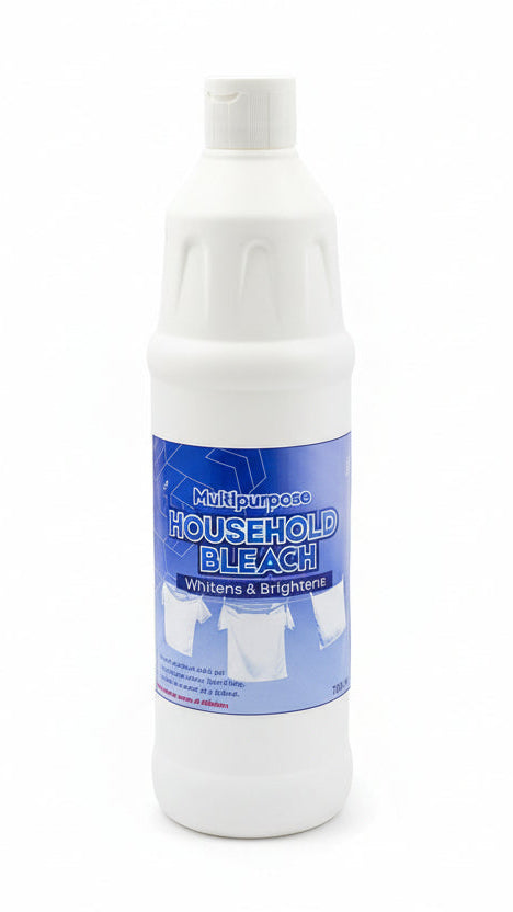 Household Bleach Printed Label – Contemporary Design