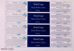 Body Lotion Printed Labels