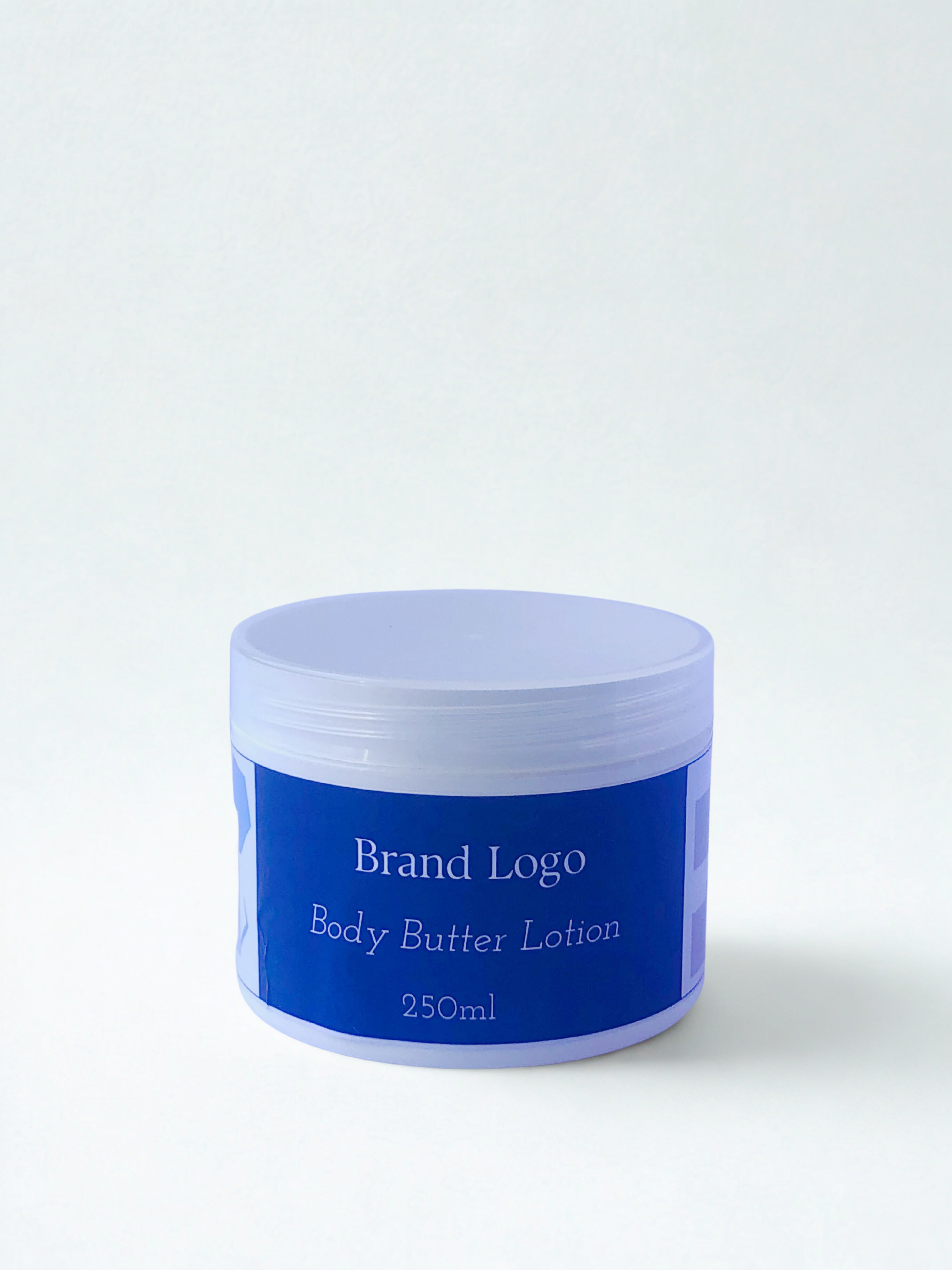 Body Lotion Printed Labels