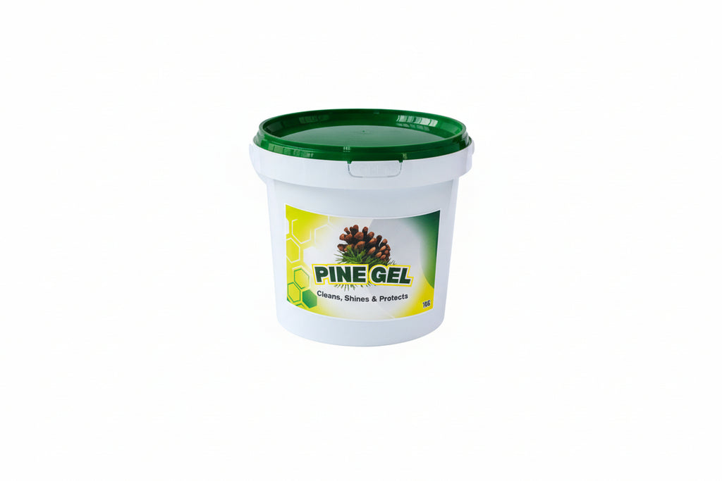 Pine Gel Cleaner Printed Label – Contemporary Design