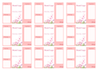 Facial Mist Printed Labels