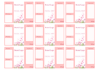 Facial Mist Printed Labels